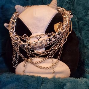 Silver Chain Necklace Lot